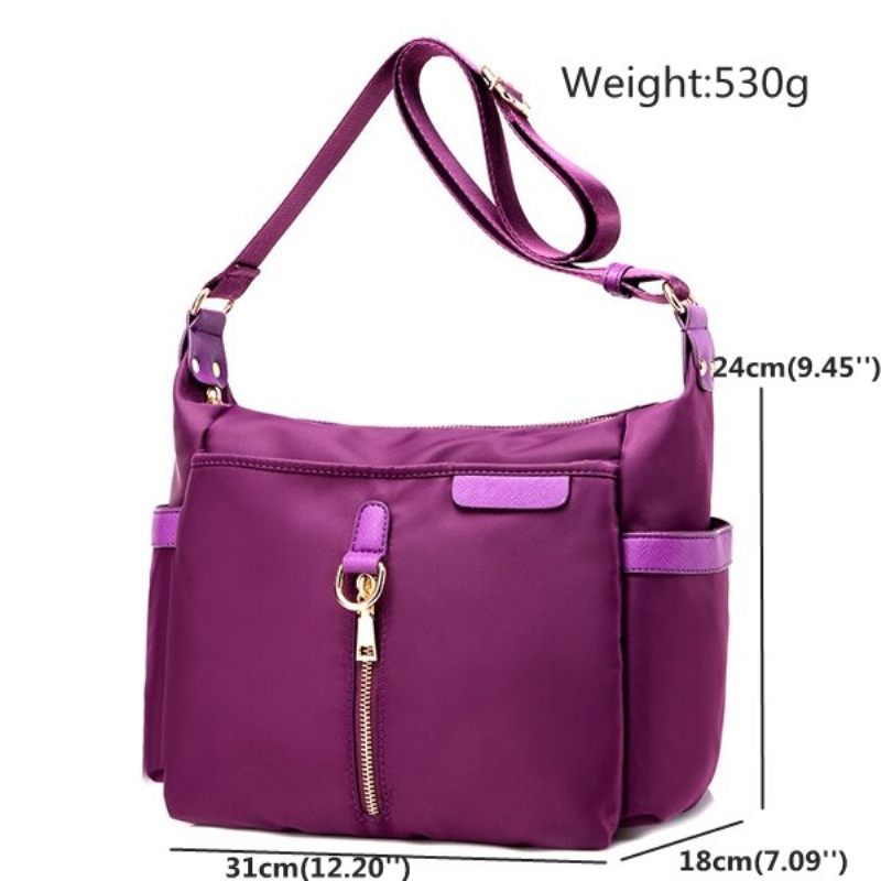 Női Nylon Legújabb Crossbody Bag Bevásárlótáska Válltáska