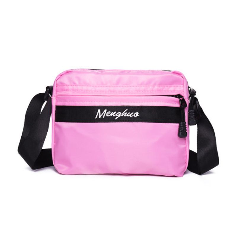 Női Nylon Light Candy Color Small Crossbody Táska Válltáskák Telefontáskák