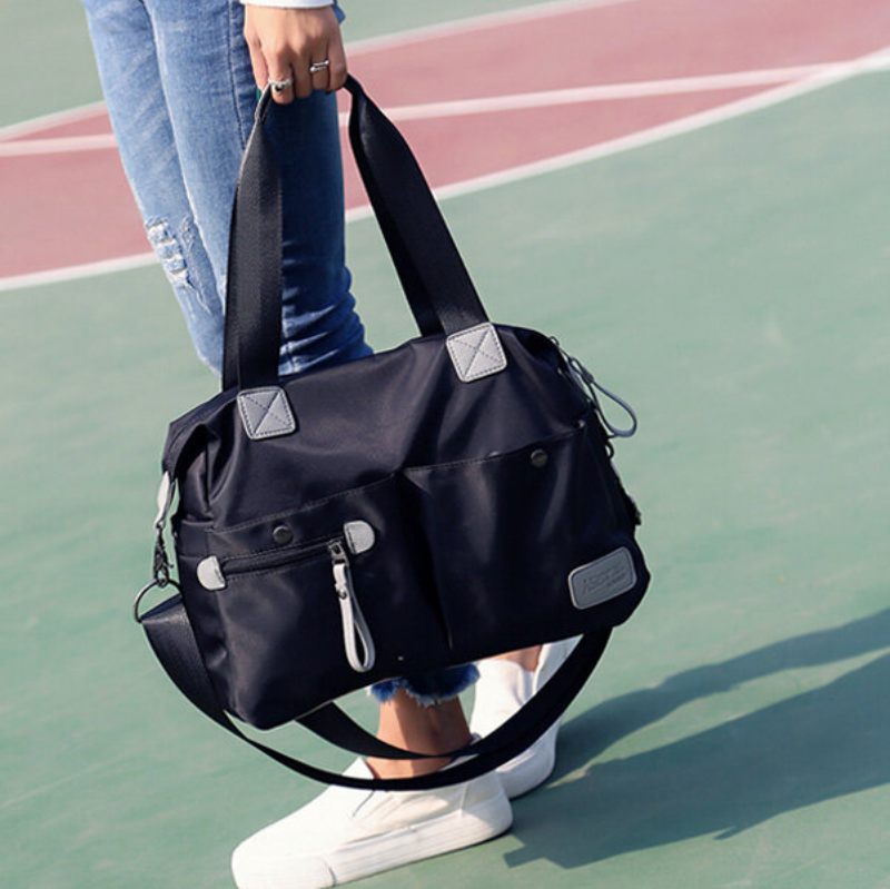 Női Nylon Többzsebű Alkalmi Tartós Vízálló Kézitáskák Crossbody Táskák