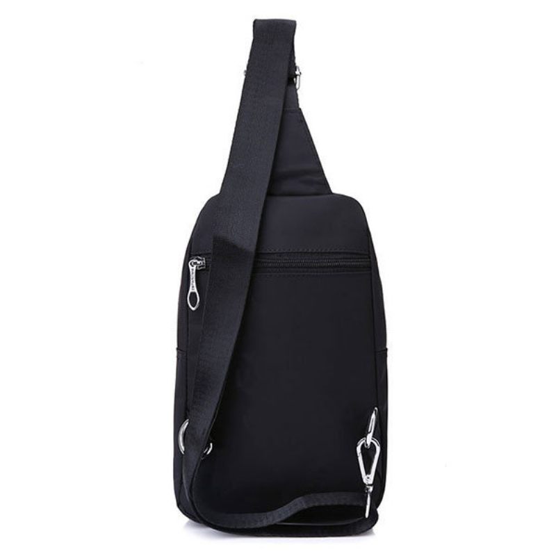 Női Nylon Tömör Melltáska Alkalmi Sport Crossbody Táska