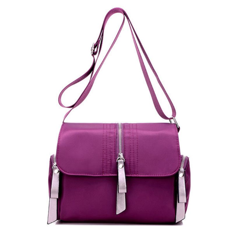 Női Nylon Vízálló Alkalmi Kültéri Válltáska Crossbody Táska