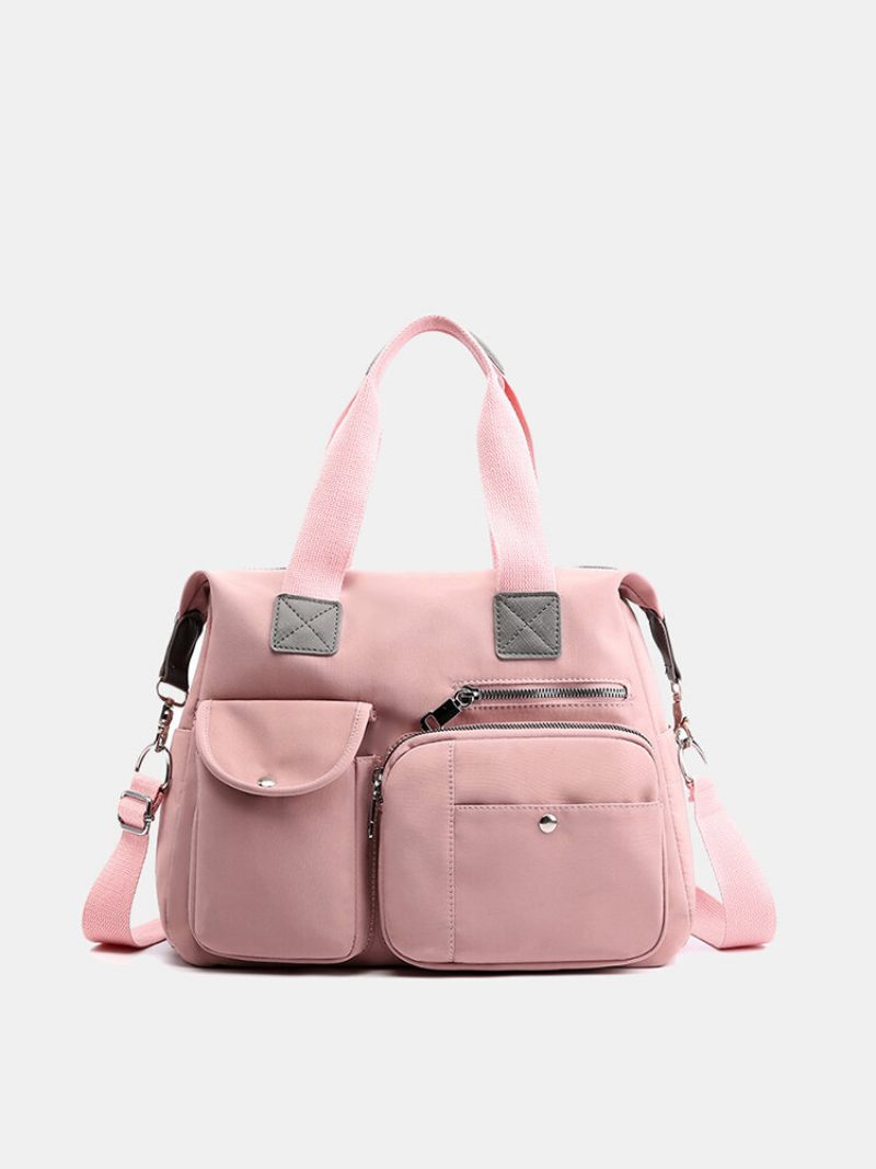 Női Nylon Vízálló Nagy Kapacitású Kézitáska Válltáska Crossbody Táskák