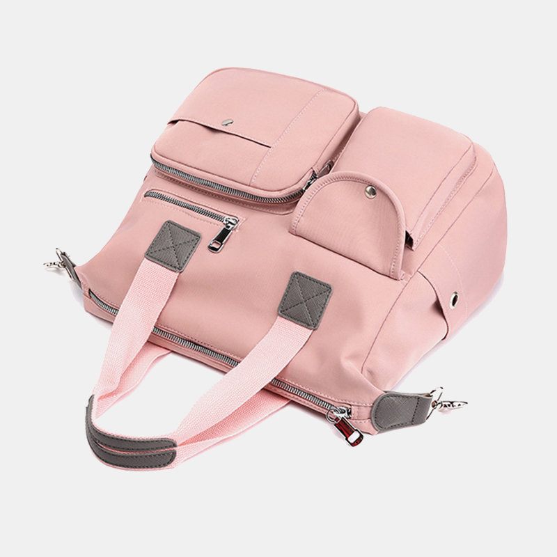 Női Nylon Vízálló Nagy Kapacitású Kézitáska Válltáska Crossbody Táskák