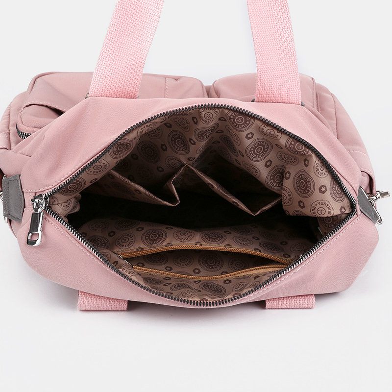 Női Nylon Vízálló Nagy Kapacitású Kézitáska Válltáska Crossbody Táskák