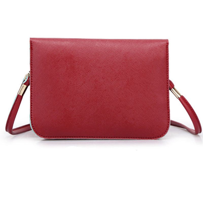 Női Pu Bőr Borítású Telefontáska Little Crossbody Bag Futártáska