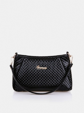 Női Pu Crocodile Crossbody Bag Válltáska Bevásárlótáska