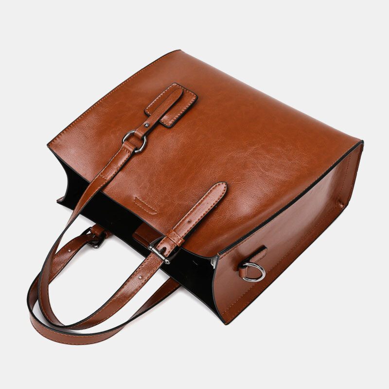 Női Retro Nagy Kapacitású Crossbody Táska Kézitáska