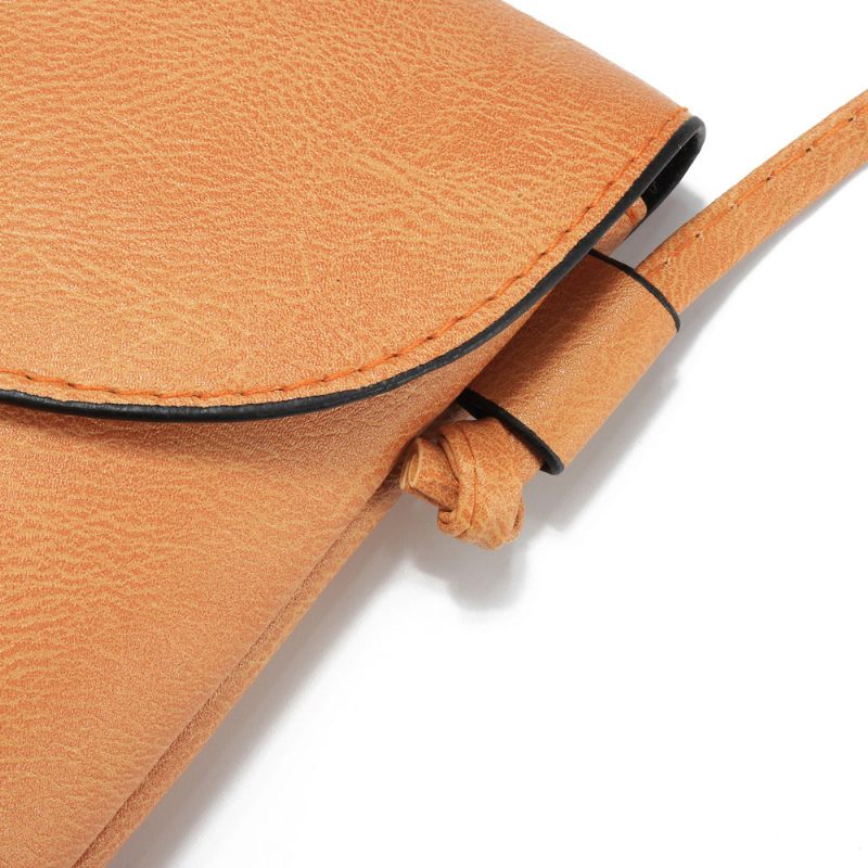 Női Retro Rivet Flap 5.5 Hüvelykes Telefontáska Válltáskák Crossbody Táskák