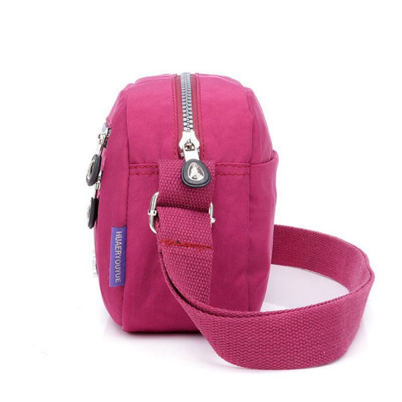 Női Több Zsebes Crossbody Táska Vízálló Nylon