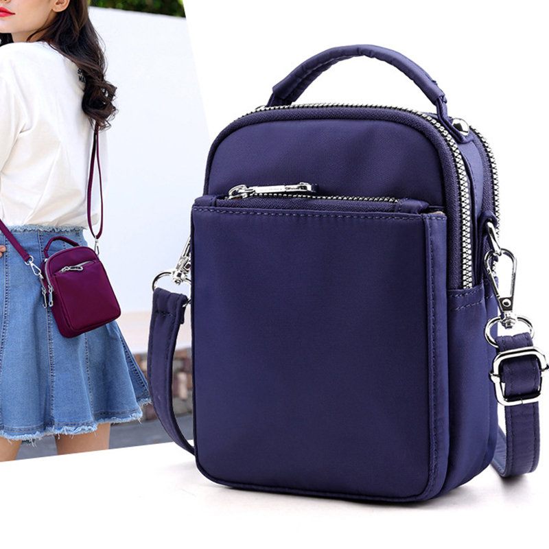 Női Vintage Canvas Alkalmi Nagy Kapacitású Crossbody Táskák Szabadidős Retro Válltáskák