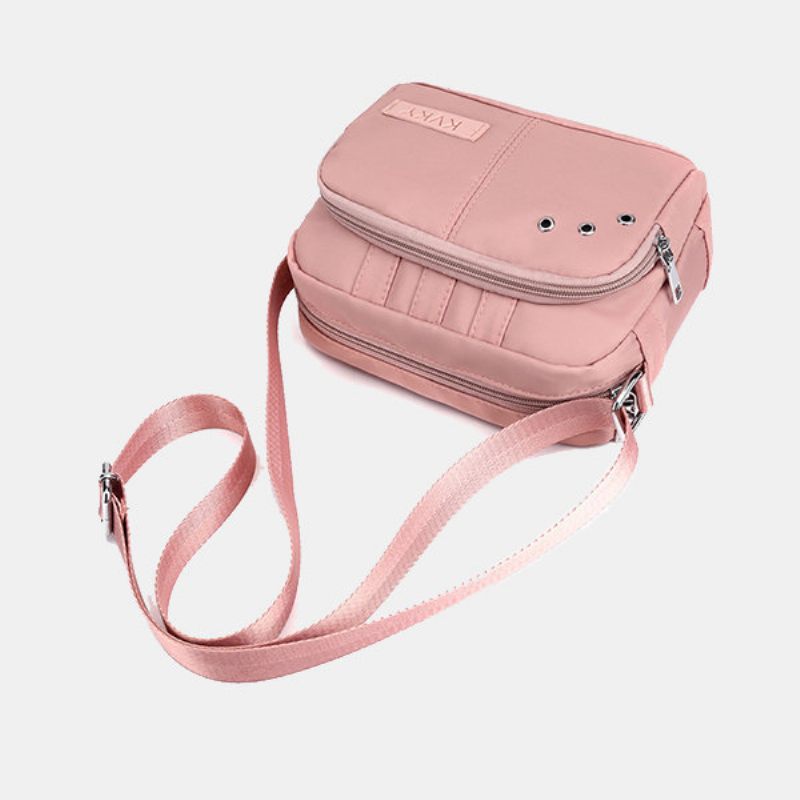 Női Vintage Canvas Alkalmi Nagy Kapacitású Crossbody Táskák Szabadidős Retro Válltáskák