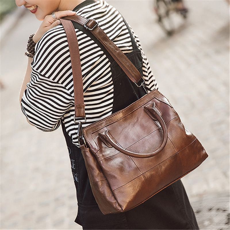 Női Vintage High-end Kézitáskák Nagy Kapacitású Crossbody Táska