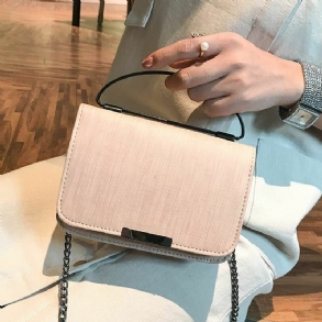 Női Vintage Pu Bőr Crossbody Bag Kézitáska