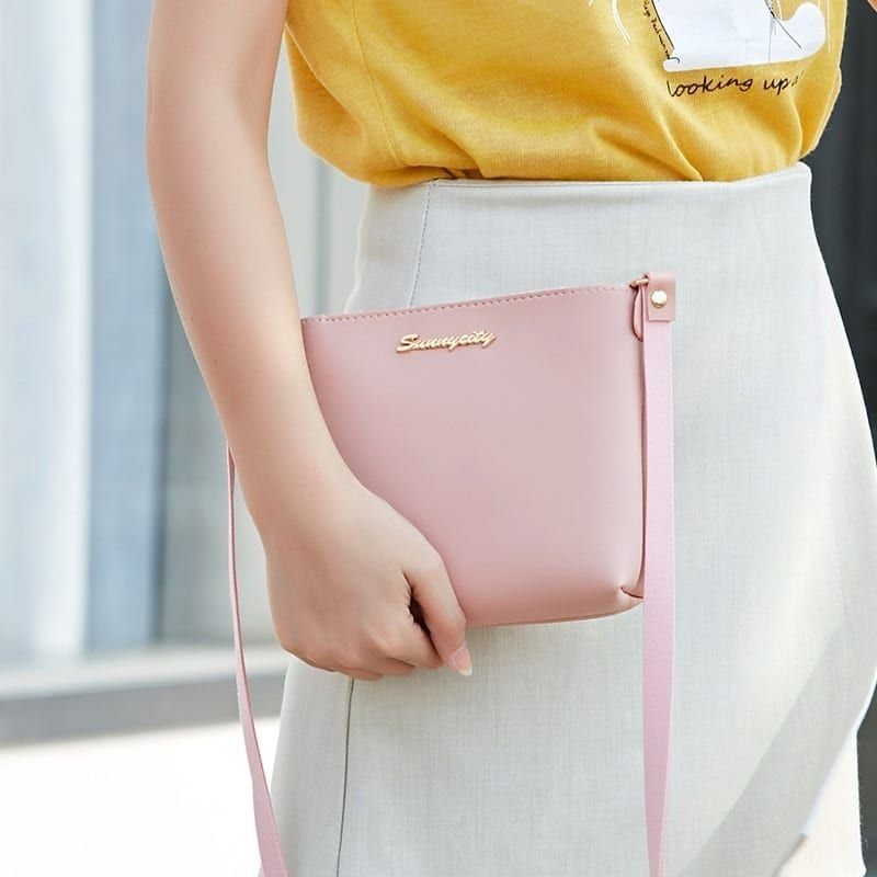 Női Vintage Pu Bőr Crossbody Táska Válltáska