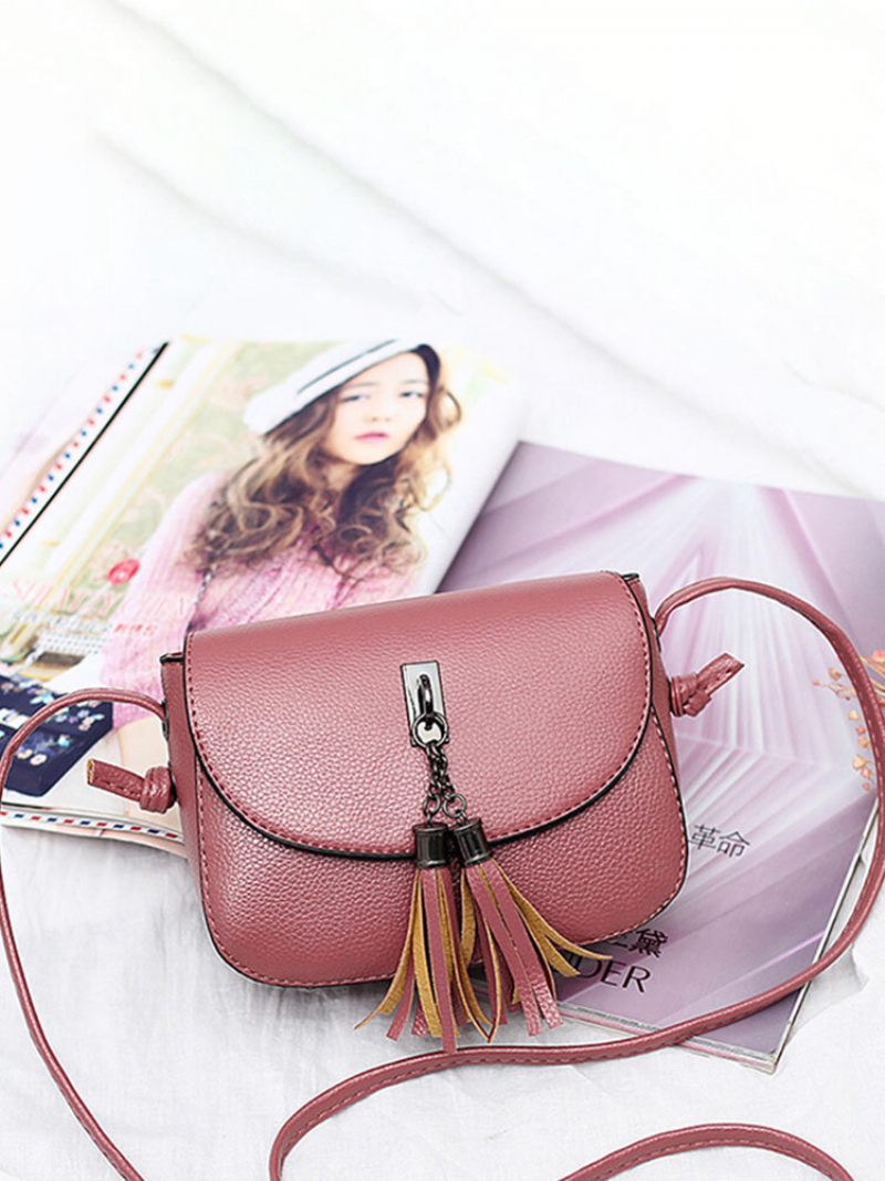 Női Vintage Solid Bojt Crossbody Táskák Szabadidős Válltáskák