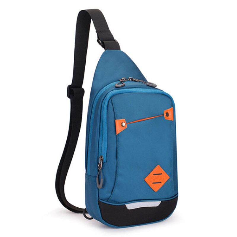 Nylon Alkalmi Mellkas Táska Crossbody Sporttáska Válltáskák Női Férfiaknak