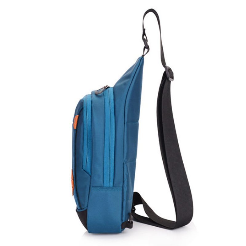 Nylon Alkalmi Mellkas Táska Crossbody Sporttáska Válltáskák Női Férfiaknak