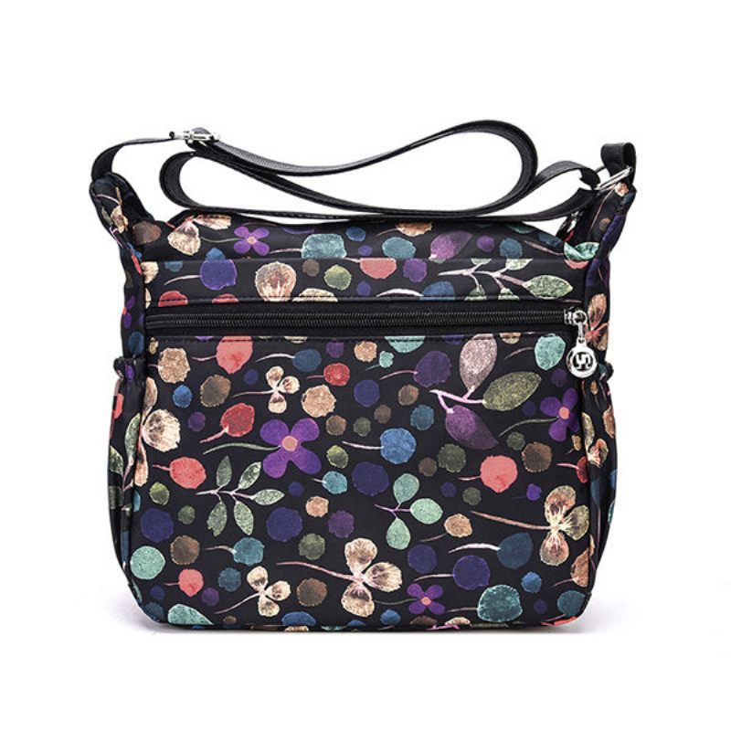 Nylon Print Casual Multi-slot Válltáskák Crossbody Táskák Nőknek