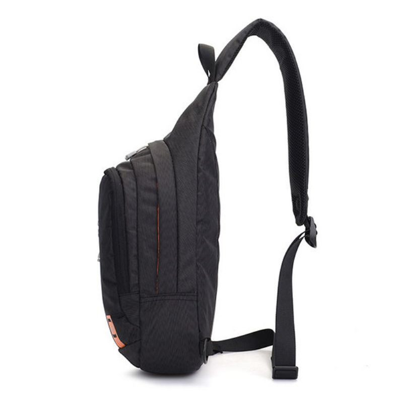 Nylon Vízálló Könnyű Sport Napi Mellkastáska Mini Crossbody Táska Férfiaknak És Nőknek