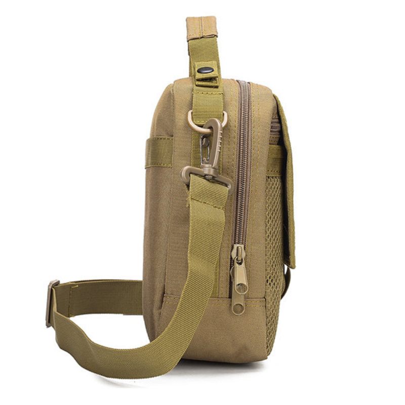 Oxford Outdoor Waterproof Tactics Multifunkciós Crossbody Táskák Férfiaknak