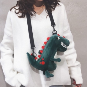 Rajzfilm Crossbody Táska Dinosaur Doll Válltáska