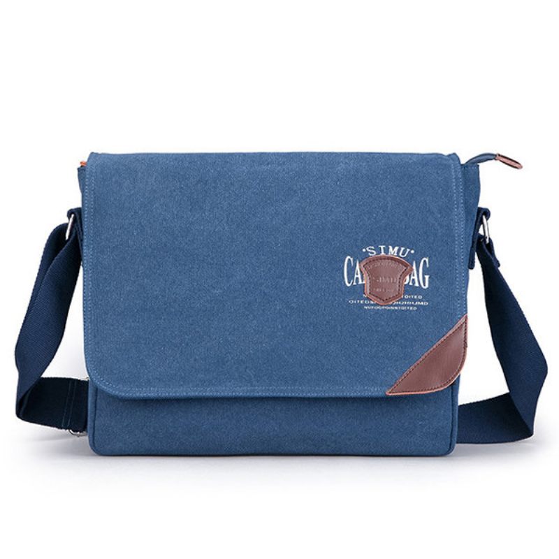 Vintage Canvas Nagy Kapacitású Alkalmi Válltáska Crossbody Táska