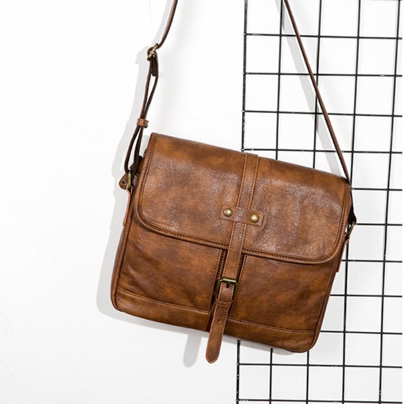 Vintage Casual Messenger Bag Válltáska Crossbody Férfi Táska