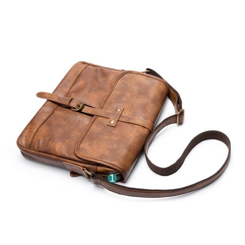 Vintage Casual Messenger Bag Válltáska Crossbody Férfi Táska