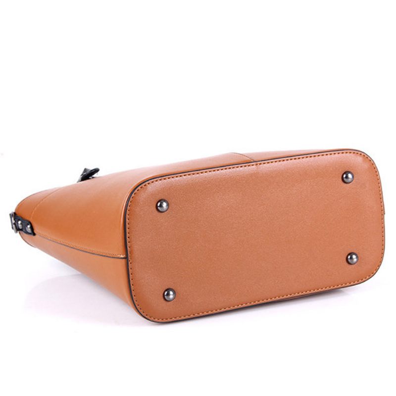 Vintage Női Műbőr Vödörtáskák Válltáska Kézitáska Crossbody Táskák