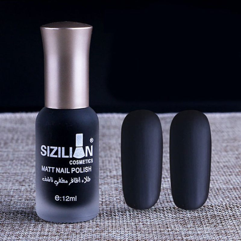 12 Ml-es Matt Körömlakk Flakon Hosszantartó Nails Art Lakk Gyorsan Szárad