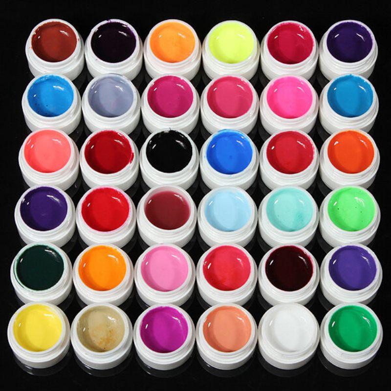 36 Szín 8 Ml Pure Colors Uv Gél Hosszabbító Körömdizájn