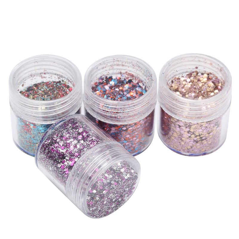 Nail Art Glitter Dust Powder Flitter Tippek 3d Manikűr Dekoráció