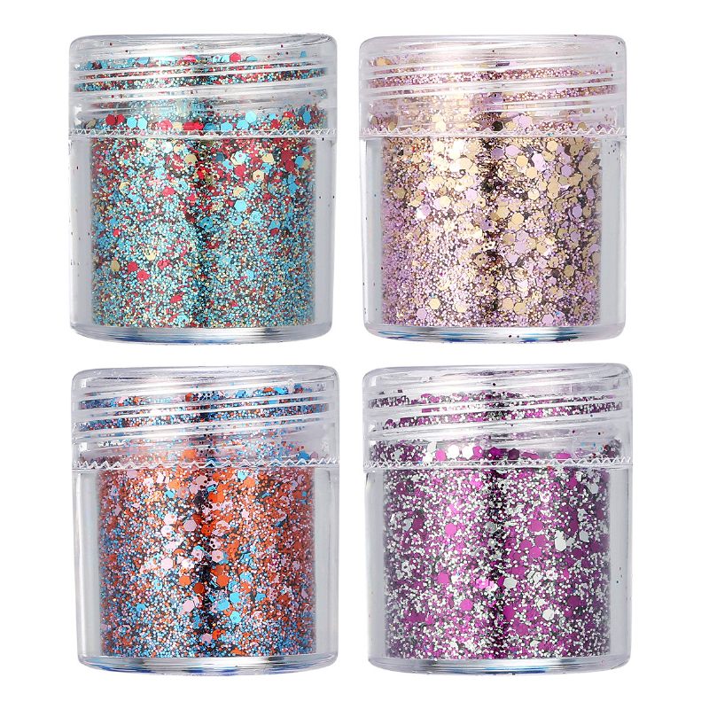 Nail Art Glitter Dust Powder Flitter Tippek 3d Manikűr Dekoráció