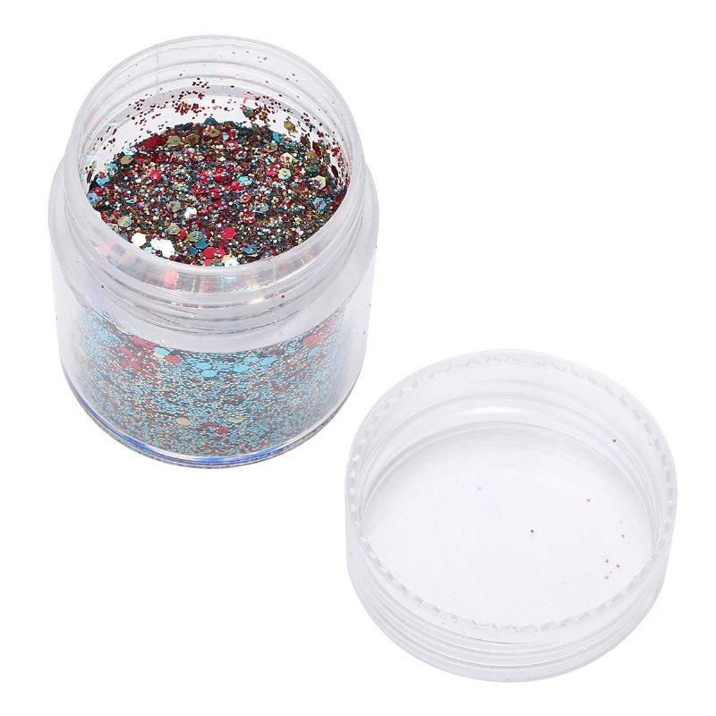 Nail Art Glitter Dust Powder Flitter Tippek 3d Manikűr Dekoráció