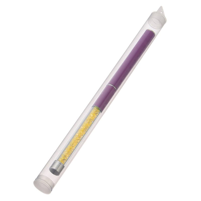 Nail Pusher Dead Skin Remover Cuticle Crystal Clean Pen Manikűr Eszközök