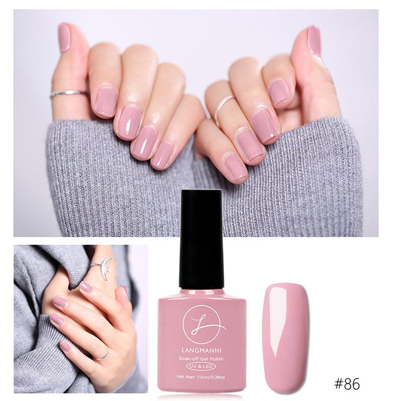 Princess Pink Nail Gel Lakk Leáztatható Uv-zselé Színes Tartós Köröm Gél Barkácsolás Art