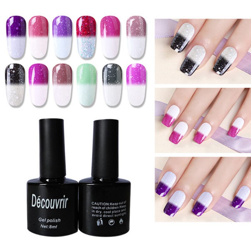 Thermal Uv Gel Nail Art Mood Színváltó Lakk 10ml