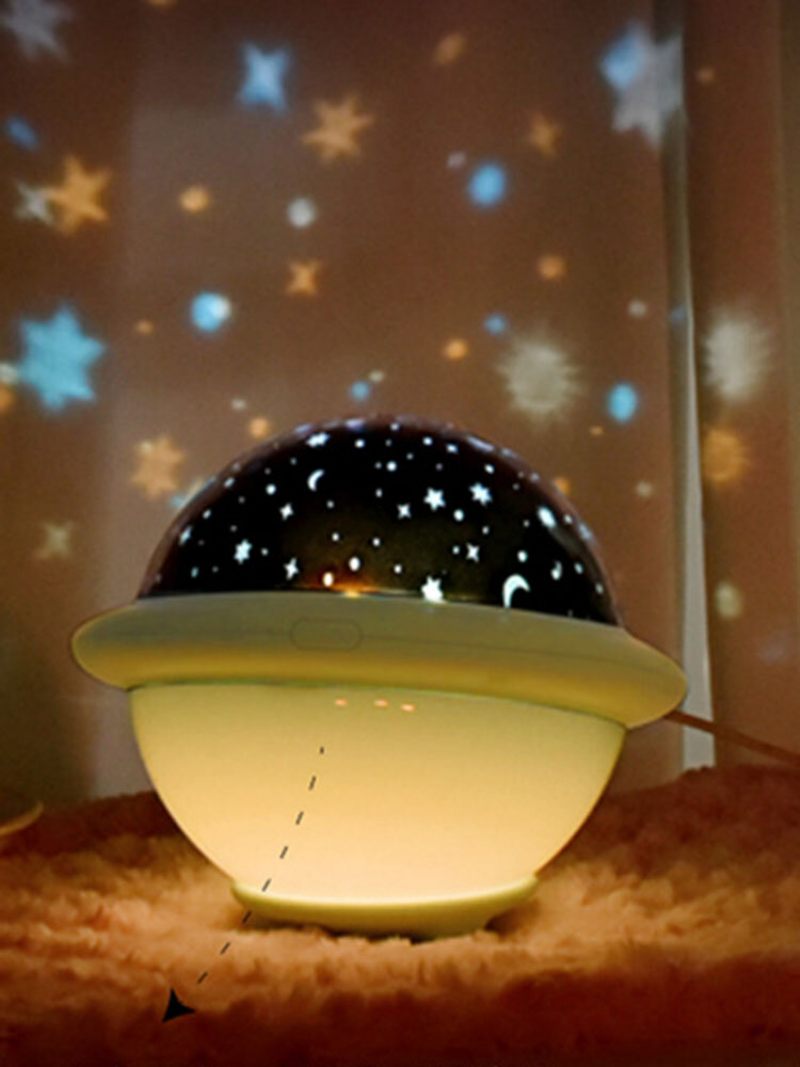 1 Pc Ufo Árnyékoló Csillagos Égbolt Projektor Színes Éjszakai Fény Javítja Az Alvást Otthoni Dekoráció