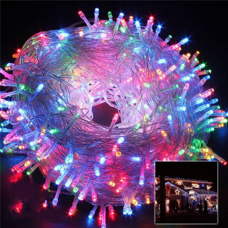 300led 30m Fairy Christmas String Lights Party Otthoni Udvari Dekoráció