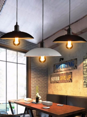 32 cm-es Ipari Loft Vintage Mennyezeti Függő Lámpa Bár Nappali Kávézó Függeszték