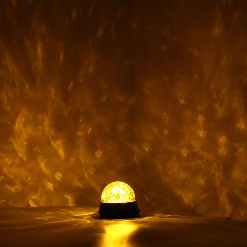Akkumulátoros Crystal Star Ball Led Mód Éjszakai Fény Vetítő Éjjeli Lámpa Lakásdekor