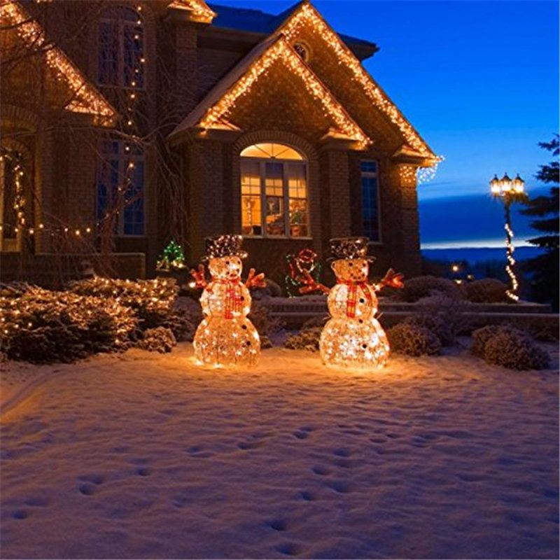 Elemes 5m 50 Led-es Vízálló Rézhuzal Fairy String Light Karácsonyi Távirányító