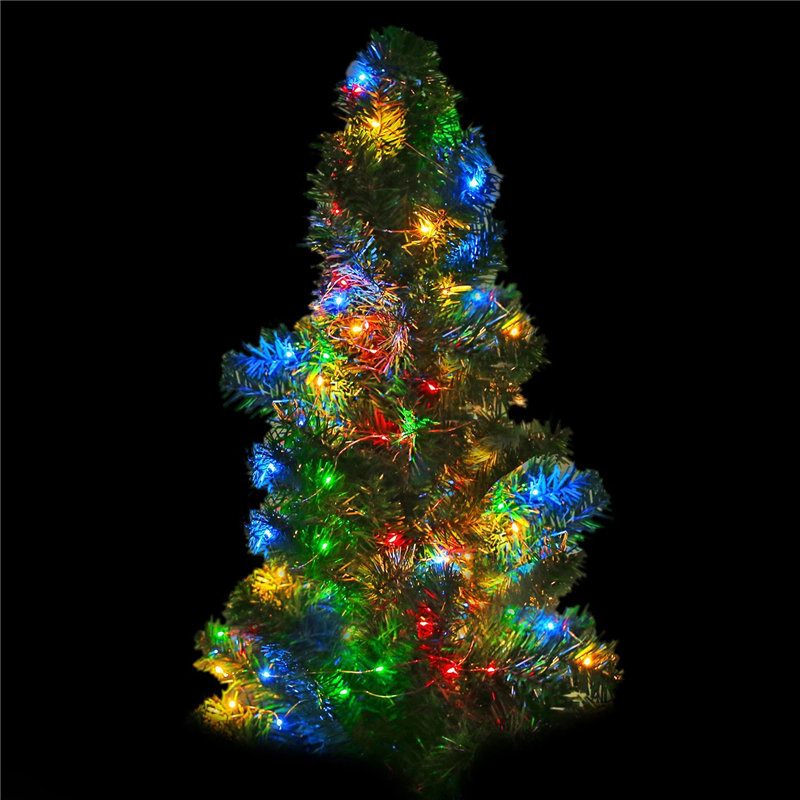 Elemes 5m 50 Led-es Vízálló Rézhuzal Fairy String Light Karácsonyi Távirányító