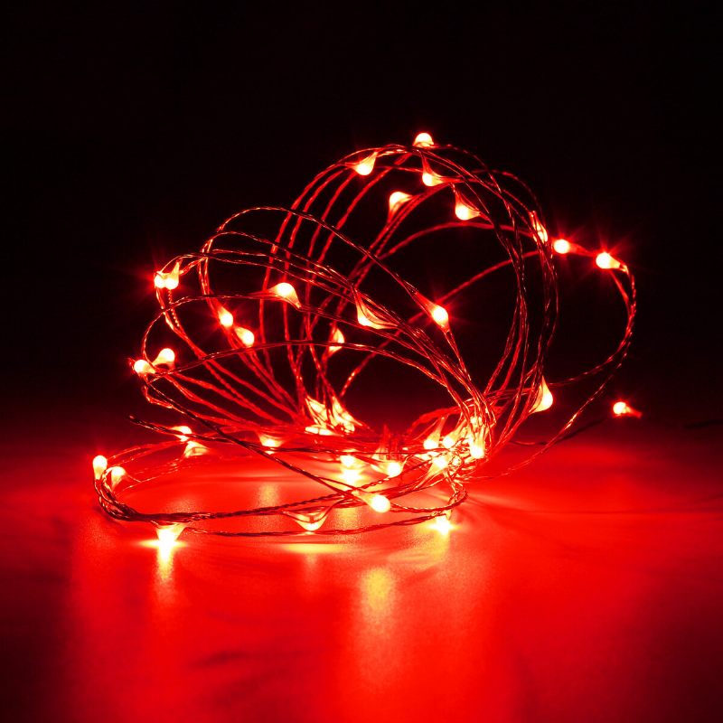 Elemes 5m 50 Led-es Vízálló Rézhuzal Fairy String Light Karácsonyi Távirányító