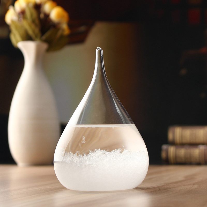 Időjárás Előrejelzés Crystal Storm Glass Nappali Lakberendezési Karácsonyi Ajándék