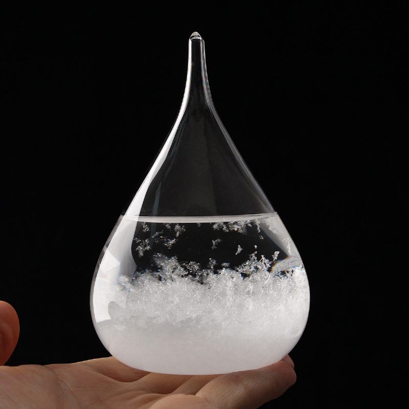 Időjárás Előrejelzés Crystal Storm Glass Nappali Lakberendezési Karácsonyi Ajándék