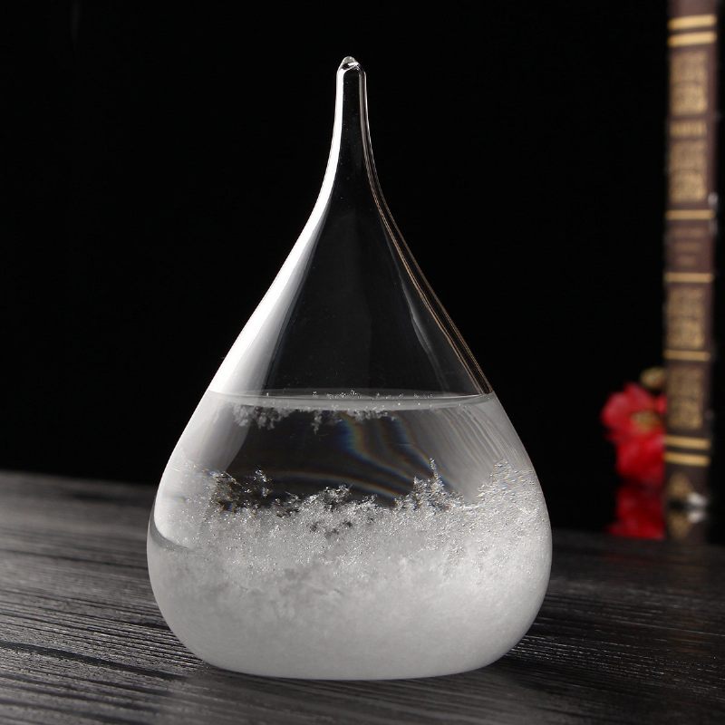 Időjárás Előrejelzés Crystal Storm Glass Nappali Lakberendezési Karácsonyi Ajándék