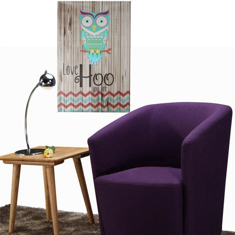 Keret Nélküli Vászonnyomat Otthoni Dekoráció Love Hoo Owl Fali Művészet Kép