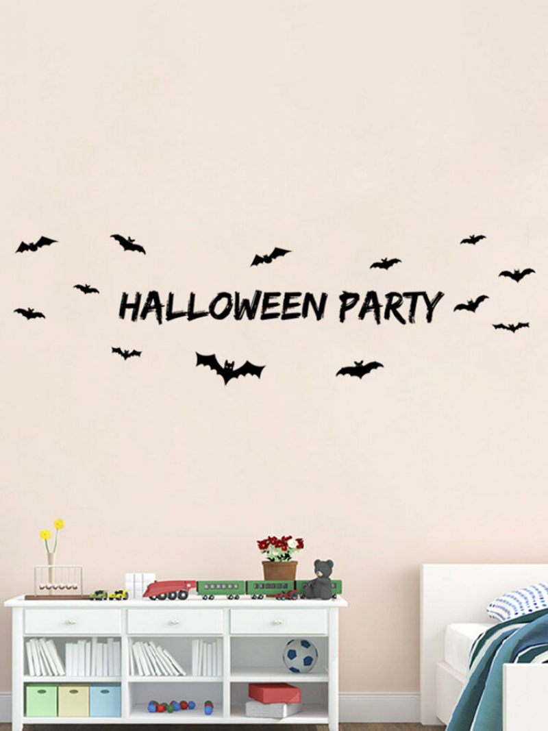 Miico Halloween Party Matrica Levehető Falmatrica Szoba Dekoráció