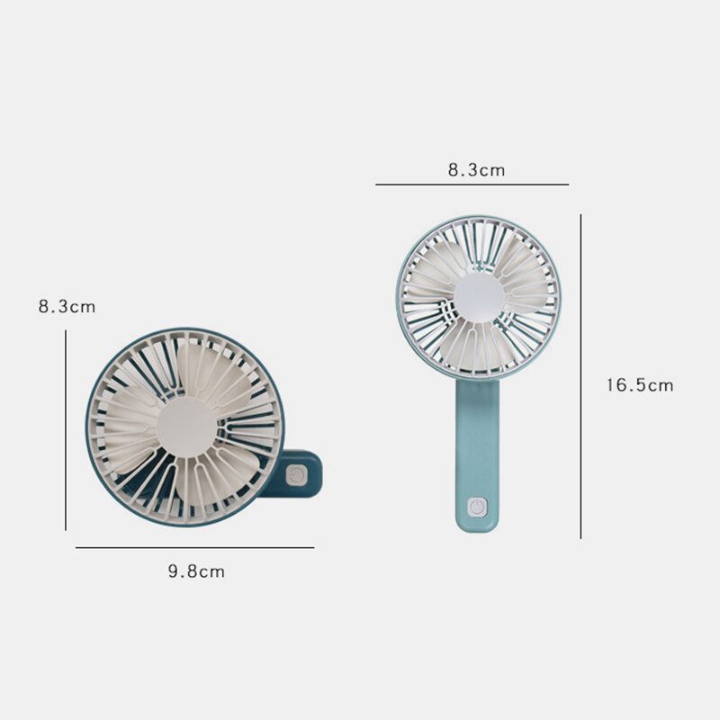 Mini Kézi Töltő Kis Ventilátor Hordozható Csendes Többsebességű Szélsebességű Összecsukható Usb-ventilátor Irodai Kültéri Otthoni Eszköz